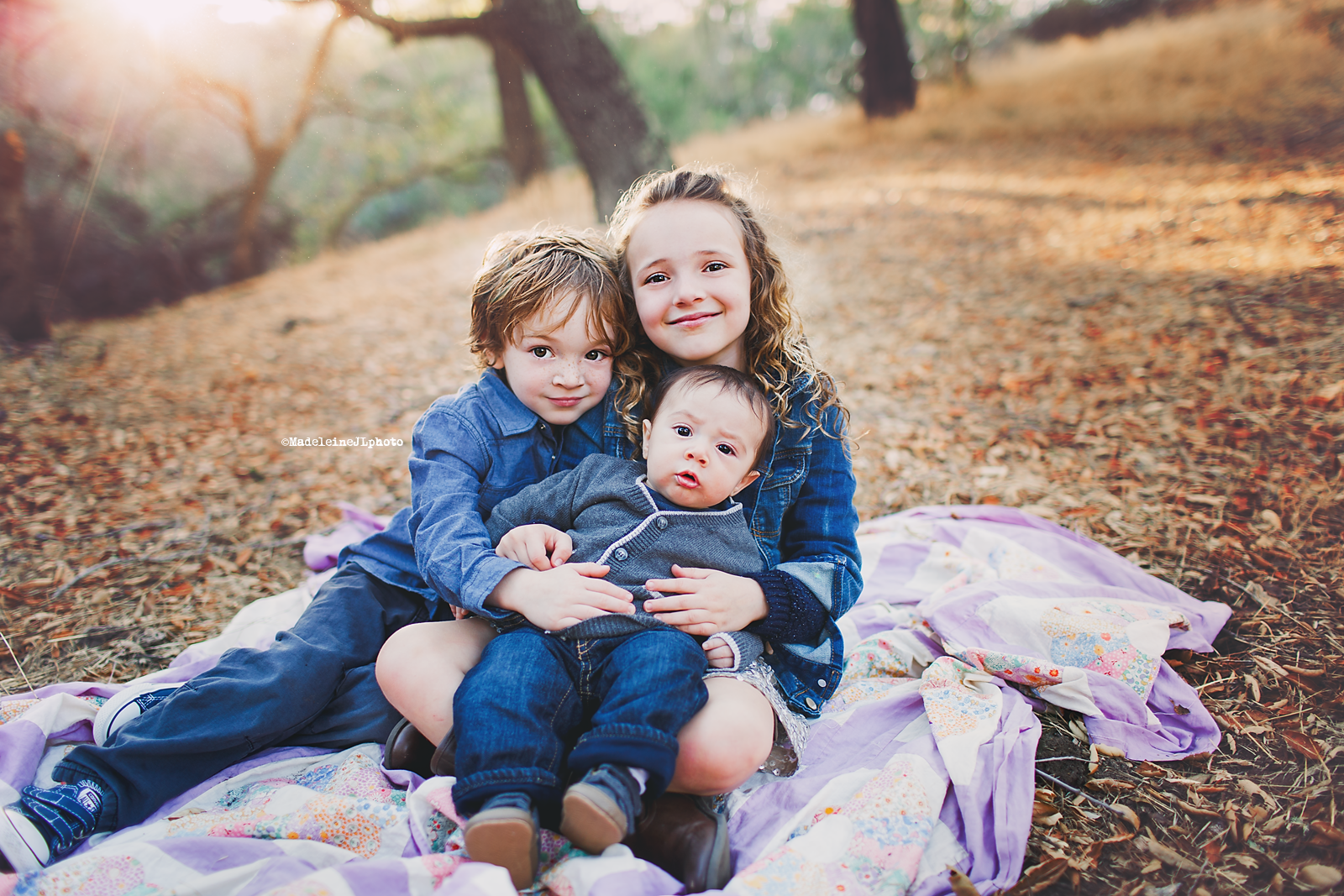 RSM orange county family session. Woodsy family session. OC family photographer